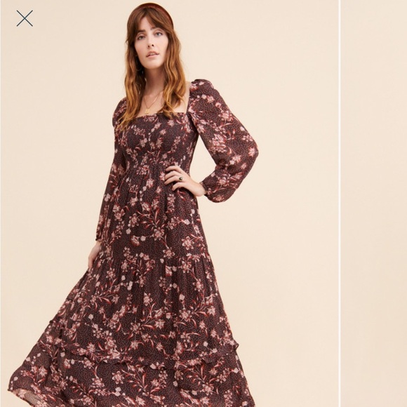 Dolan Stratton Maxi Floral Dress - Picture 1 of 13